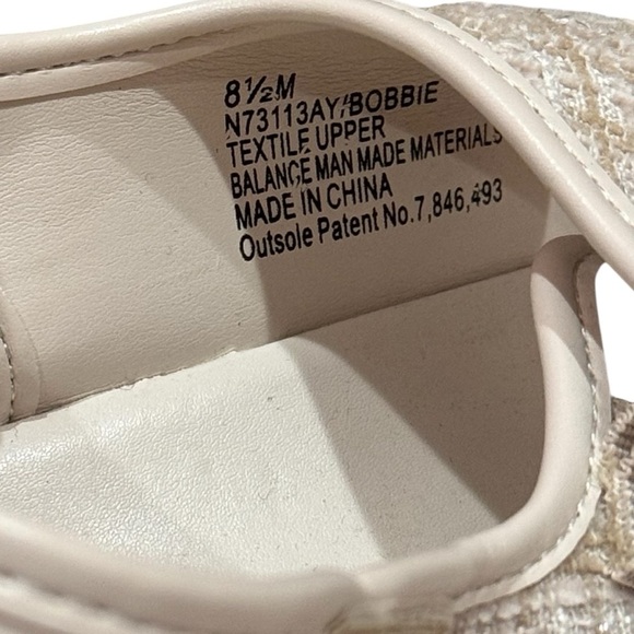 NWOT Seychelles Bobbie Ivory Tweed Strappy Hook and Loop Sandals Old Money 8.5 - Picture 11 of 11